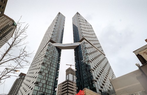 Entry - 4911-1210 Rue Jeanne-Mance, Montréal (Ville-Marie), QC - Outdoor With Facade