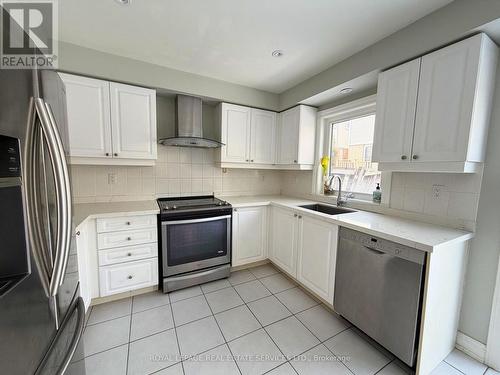 2400 Bankside Drive, Mississauga, ON - Indoor Photo Showing Kitchen With Stainless Steel Kitchen