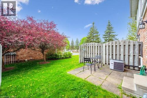 View of yard featuring a patio - 66 Rodgers Road Unit# 2, Guelph, ON - Outdoor