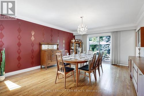 1939 Wembley Avenue, Ottawa, ON - Indoor Photo Showing Dining Room