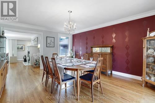 1939 Wembley Avenue, Ottawa, ON - Indoor Photo Showing Dining Room
