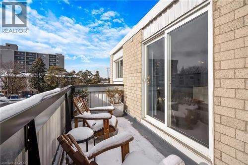 6 Walton Avenue Unit# 310, Kitchener, ON - Outdoor With Balcony With Exterior