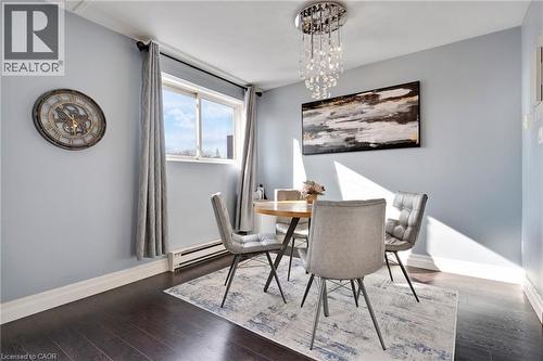 6 Walton Avenue Unit# 310, Kitchener, ON - Indoor Photo Showing Dining Room