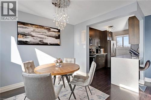 6 Walton Avenue Unit# 310, Kitchener, ON - Indoor Photo Showing Dining Room