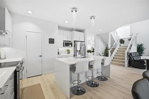 119 Berry Hill Road, Winnipeg, MB - Indoor Photo Showing Kitchen With Upgraded Kitchen