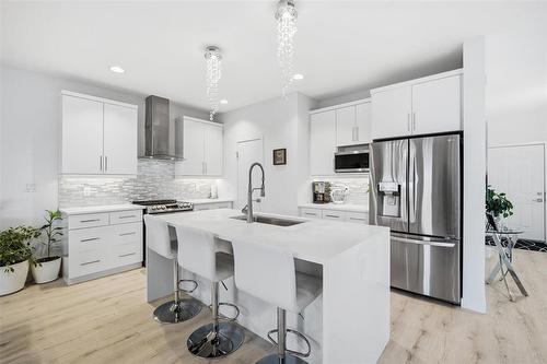 119 Berry Hill Road, Winnipeg, MB - Indoor Photo Showing Kitchen With Upgraded Kitchen