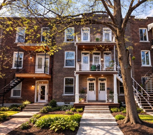 Entry - 5670  - 5676 Av. Des Érables, Montréal (Rosemont/La Petite-Patrie), QC - Outdoor With Facade