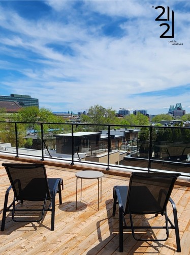 Terrasse - 502-2121 Av. Papineau, Montréal (Ville-Marie), QC - Outdoor With View