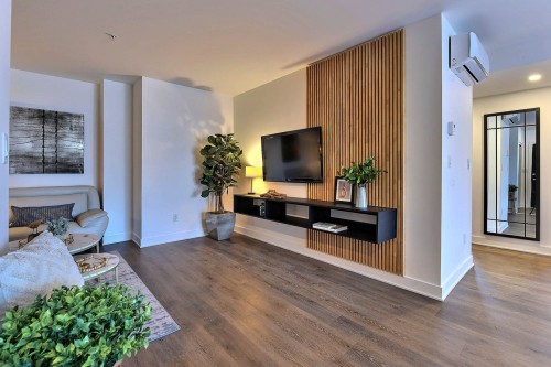 Living Room - 301-3900 Boul. Henri-Bourassa E., Montréal (Montréal-Nord), QC - Indoor Photo Showing Living Room