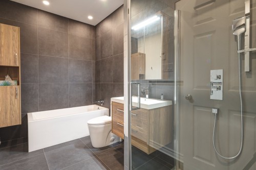 Bathroom - 3-1060 Rue Ste-Élisabeth, Montréal (Ville-Marie), QC - Indoor Photo Showing Bathroom