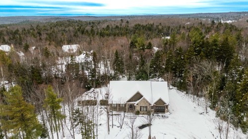 Photo aérienne - 661 Ch. St-Germain, Prévost, QC - Outdoor With View