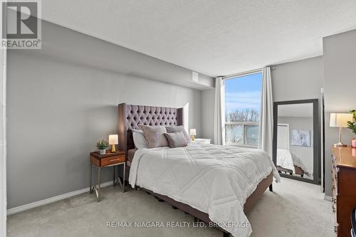 601 - 81 Scott Street, St. Catharines (Lakeport), ON - Indoor Photo Showing Bedroom