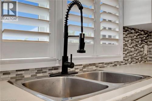 6 Ruskview Road Unit# 1, Kitchener, ON - Indoor Photo Showing Kitchen With Double Sink