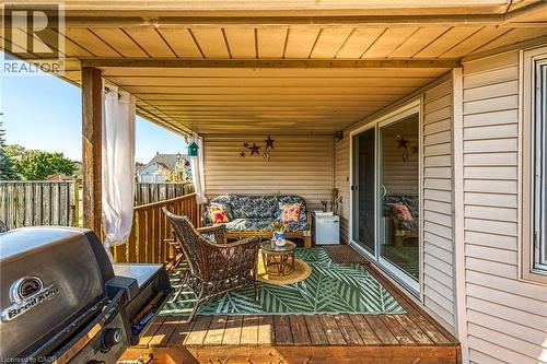 35 Highland Boulevard, Caledonia, ON - Outdoor With Deck Patio Veranda With Exterior