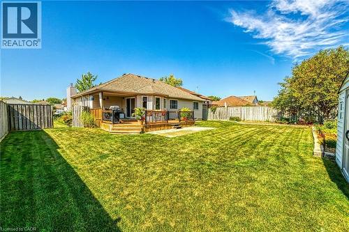 35 Highland Boulevard, Caledonia, ON - Outdoor With Deck Patio Veranda