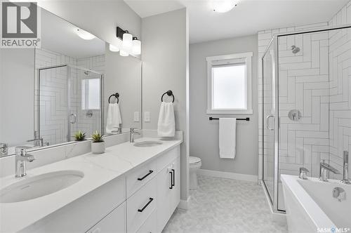 406 Chelsom Manor, Saskatoon, SK - Indoor Photo Showing Bathroom