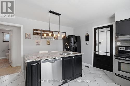 635 Front Road W, Champlain, ON - Indoor Photo Showing Kitchen With Double Sink