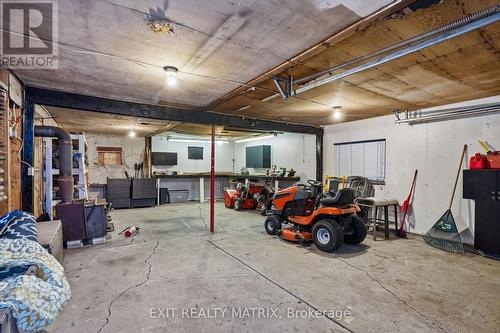 635 Front Road W, Champlain, ON - Indoor Photo Showing Garage