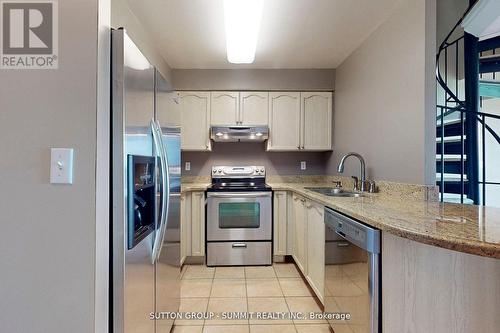 1203 - 2565 Erin Centre Boulevard, Mississauga, ON - Indoor Photo Showing Kitchen With Stainless Steel Kitchen With Double Sink