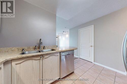 1203 - 2565 Erin Centre Boulevard, Mississauga, ON - Indoor Photo Showing Kitchen With Double Sink