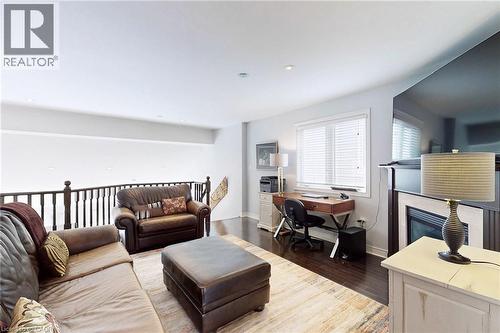 4176 Saunders Crescent, Burlington, ON - Indoor Photo Showing Living Room With Fireplace
