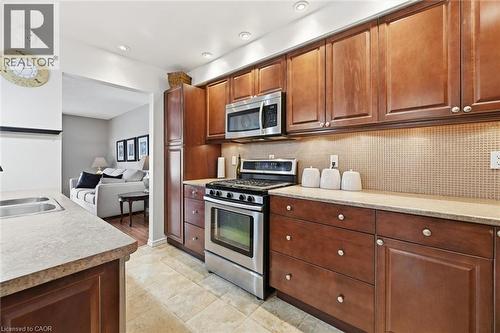 2223 Manchester Drive, Burlington, ON - Indoor Photo Showing Kitchen With Double Sink