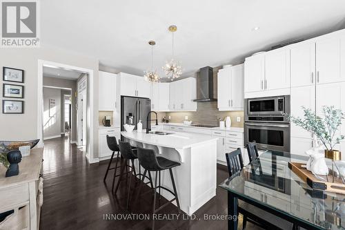 304 Eucalyptus Circle, Ottawa, ON - Indoor Photo Showing Kitchen With Stainless Steel Kitchen With Upgraded Kitchen