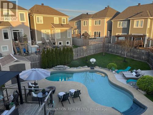 304 Eucalyptus Circle, Ottawa, ON - Outdoor With In Ground Pool With Deck Patio Veranda