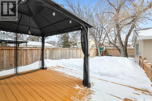 251 Hanley Crescent, Regina, SK - Outdoor With Deck Patio Veranda
