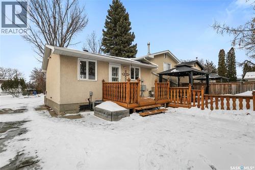 251 Hanley Crescent, Regina, SK - Outdoor With Deck Patio Veranda
