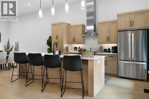 572 Lily Mac Boulevard, Windsor, ON - Indoor Photo Showing Kitchen With Upgraded Kitchen