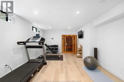 572 Lily Mac Boulevard, Windsor, ON - Indoor Photo Showing Gym Room
