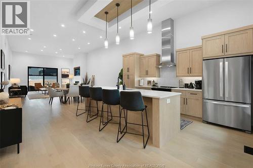 572 Lily Mac Boulevard, Windsor, ON - Indoor Photo Showing Kitchen With Upgraded Kitchen