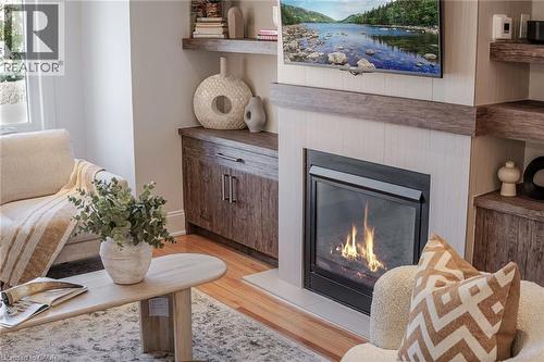 75 Emerald Crescent, Toronto, ON - Indoor Photo Showing Living Room With Fireplace