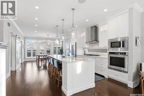 511 Lansdowne Avenue, Saskatoon, SK - Indoor Photo Showing Kitchen With Upgraded Kitchen