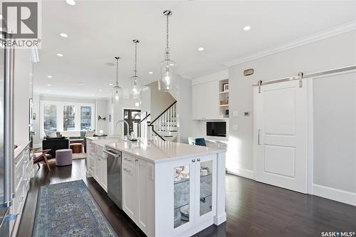 511 Lansdowne Avenue, Saskatoon, SK - Indoor Photo Showing Kitchen With Upgraded Kitchen