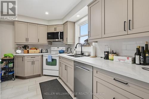 2478 Malcolm Crescent, Burlington, ON - Indoor Photo Showing Kitchen With Double Sink