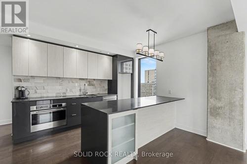 1606 - 20 Daly Avenue, Ottawa, ON - Indoor Photo Showing Kitchen With Upgraded Kitchen