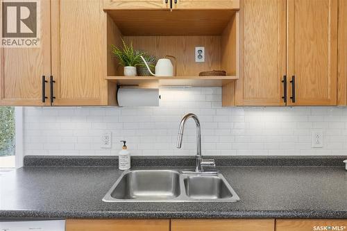 1113 2Nd Street E, Saskatoon, SK - Indoor Photo Showing Kitchen With Double Sink