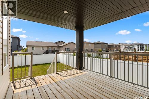 4733 Green View Crescent E, Regina, SK - Outdoor With Deck Patio Veranda With Exterior
