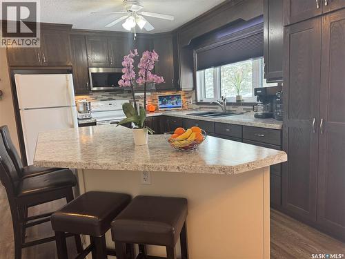 101 Doepker Avenue, Annaheim, SK - Indoor Photo Showing Kitchen With Double Sink