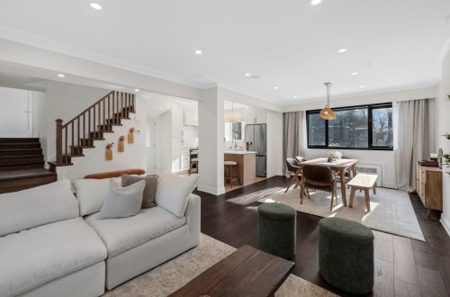 Salon - 414 Rue Dufferin, Hampstead, QC - Indoor Photo Showing Living Room