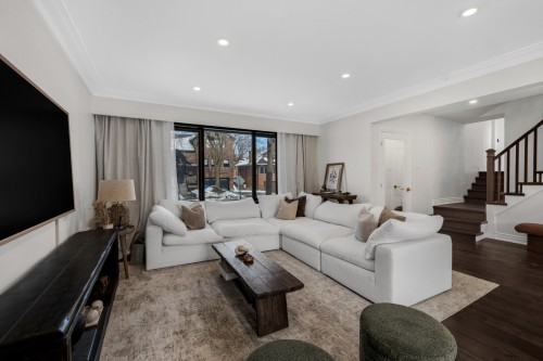 Salon - 414 Rue Dufferin, Hampstead, QC - Indoor Photo Showing Living Room