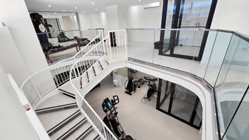 Exercise Room - 1306-360 Rue Mayor, Montréal (Ville-Marie), QC - Indoor Photo Showing Other Room