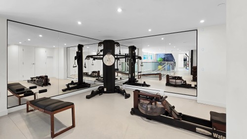 Exercise Room - 1306-360 Rue Mayor, Montréal (Ville-Marie), QC - Indoor Photo Showing Gym Room