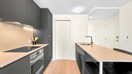 Kitchen - 1306-360 Rue Mayor, Montréal (Ville-Marie), QC - Indoor Photo Showing Kitchen