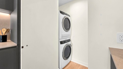 Laundry - 1306-360 Rue Mayor, Montréal (Ville-Marie), QC - Indoor Photo Showing Laundry Room