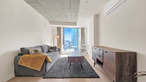 Living Room - 1306-360 Rue Mayor, Montréal (Ville-Marie), QC - Indoor