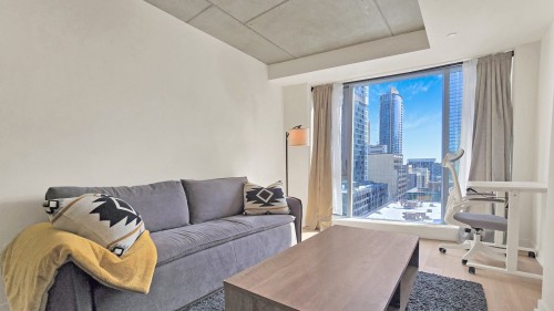 Living Room - 1306-360 Rue Mayor, Montréal (Ville-Marie), QC - Indoor