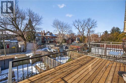 147 Homewood Avenue, Hamilton, ON - Outdoor With Deck Patio Veranda